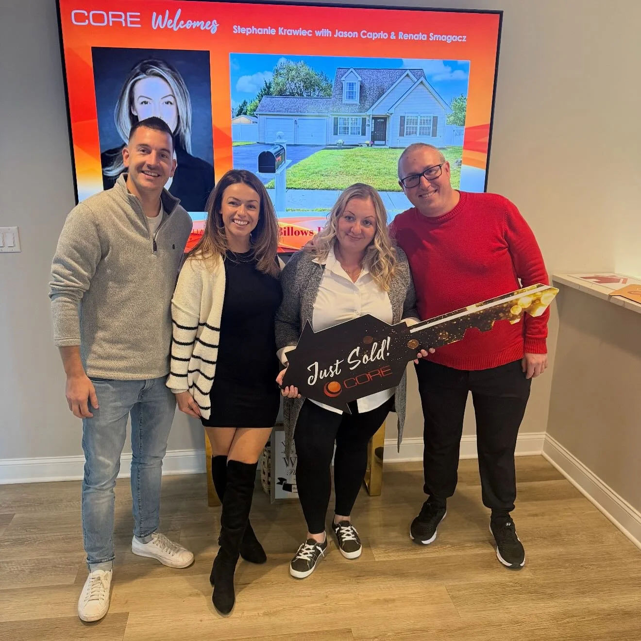 Congrats to Stephanie on their recent closing

Thanks to Core Title for hosting the closing

Thanks to Dan from Absolute Home Mortgage for funding the deal. 

Brokering Office: Keller Williams Cherry Hill
Brokered by: George Denney
Office phone: 856-