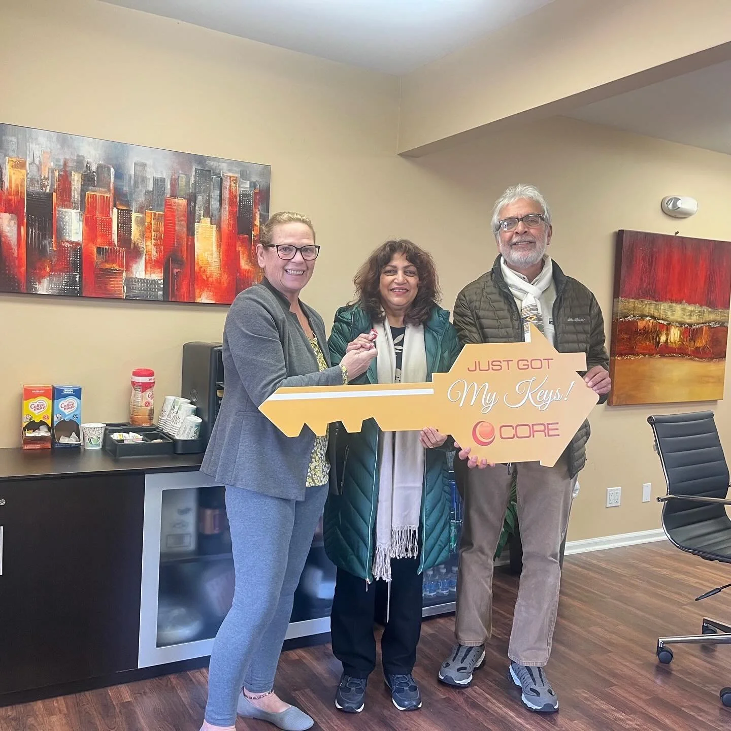 Congrats to Denise on their recent closing

Thanks to Core Title for hosting the closing

Brokering Office: Keller Williams Cherry Hill
Brokered by: George Denney
Office phone: 856-321-1212 

@kellerwilliamscherryhill