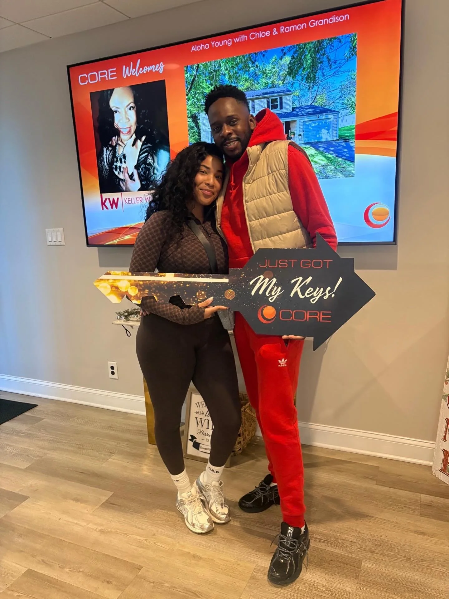 Congrats to Aloha on their recent closing

Thanks to Core Title for hosting the closing

Brokering Office: Keller Williams Cherry Hill
Brokered by: George Denney
Office phone: 856-321-1212 

@kellerwilliamscherryhill