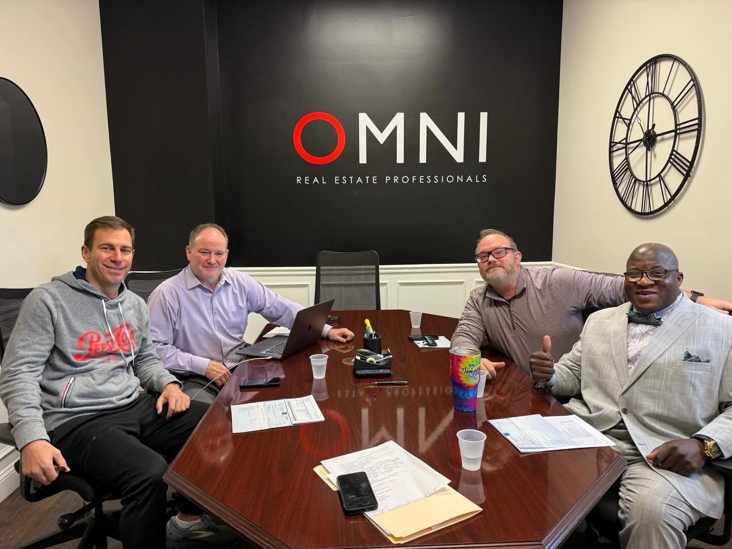 Congrats to Vince on their recent closing

Thanks to OMNI for hosting the closing

Thanks to Gavin for legal representation during the transaction

Brokering Office: Keller Williams Cherry Hill
Brokered by: George Denney
Office phone: 856-321-1212 

