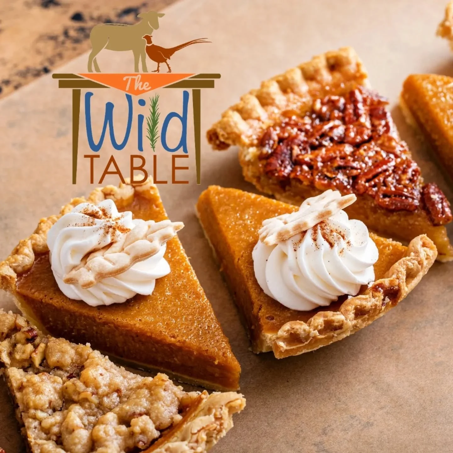 It's that time again! 

We  partner with @thewildtable every year to bring you artisan home baked pies from our favorite local bakery in Red Lodge, MT. Freeze, reheat and serve Thanksgiving day or grab one for your office and holiday gatherings this 
