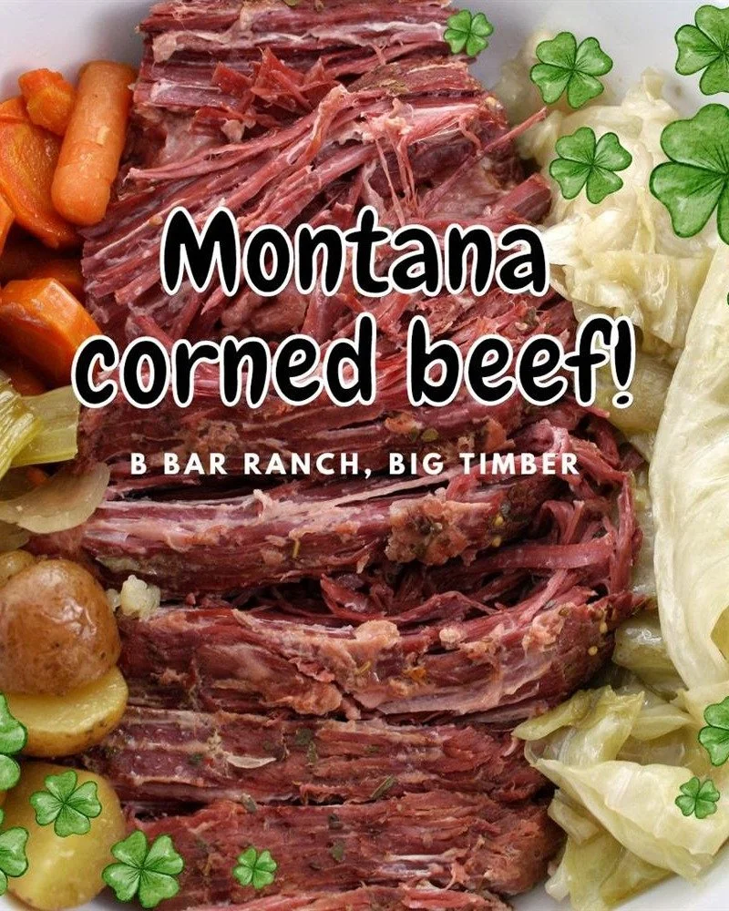 Billings! Every year the Food Hub goes a little overboard for St. Patrick&rsquo;s Day (sorry, not sorry) and this is the week.

Here&rsquo;s the plan: hit the downtown parade, then come home to a simmering crock pot full of B-Bar Ranch corned beef an