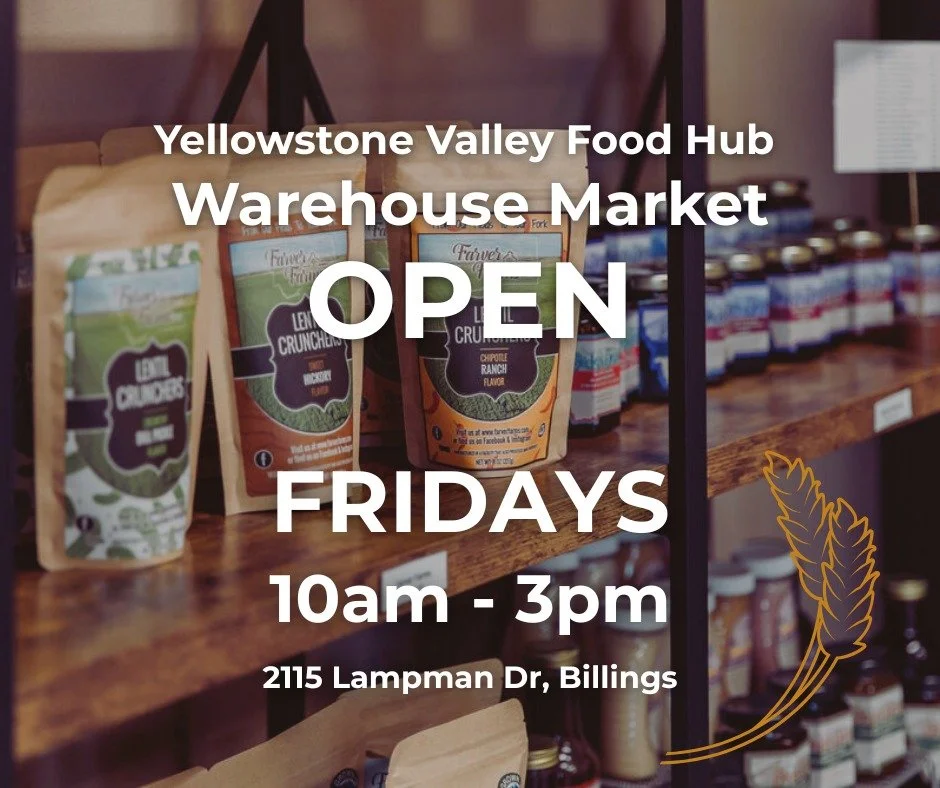 Come see us tomorrow or any Friday in our little market!

Our fridge is stocked with new non-dairy oat milk, kombucha, cheeses, greens, radishes, and more! 

2115 Lampman Drive, Billings or look us up on google! 

Eat local, be well!