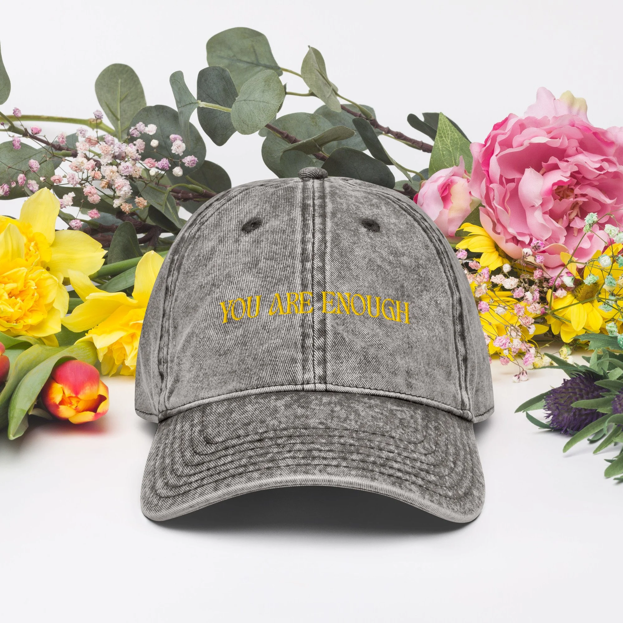 You Are Enough Cotton Hat