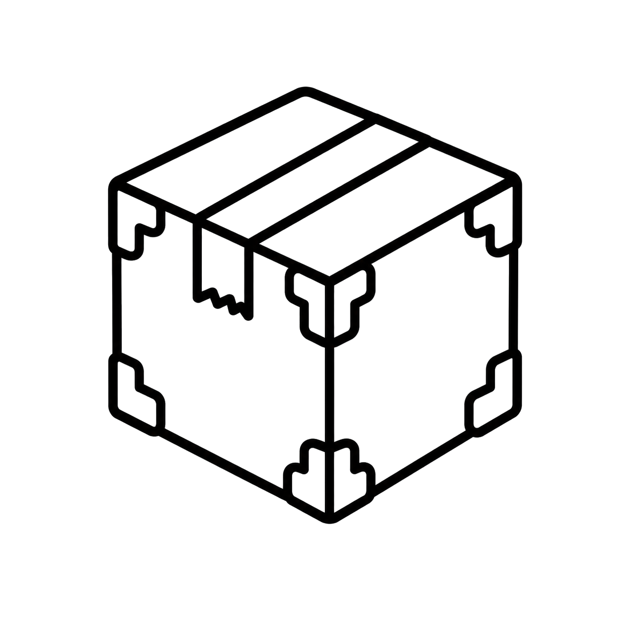Carefully packed terrain order icon