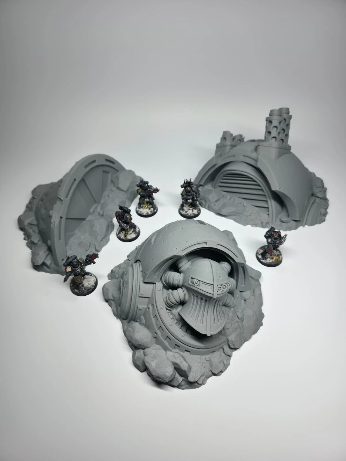 Destroyed Titan Wreckage Set