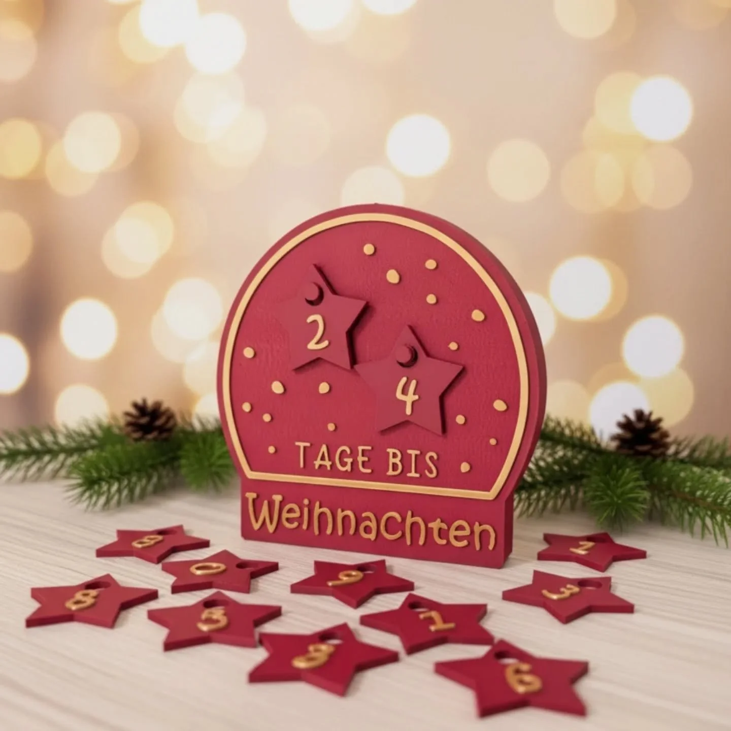 Noch nie war Warten so schön... ✨
Bereit für die süßeste Art, die Tage bis Weihnachten zu zählen? 🤫 Meine brandneuen Weihnachts-Countdowns sind jetzt in meinem Shop online! Sie versüßen dir (oder deinen Liebste