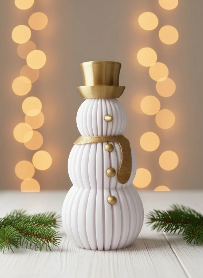 Schneemann +LED
