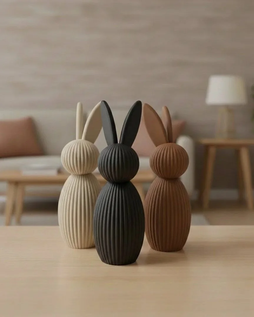 Osterhase mit Bommel