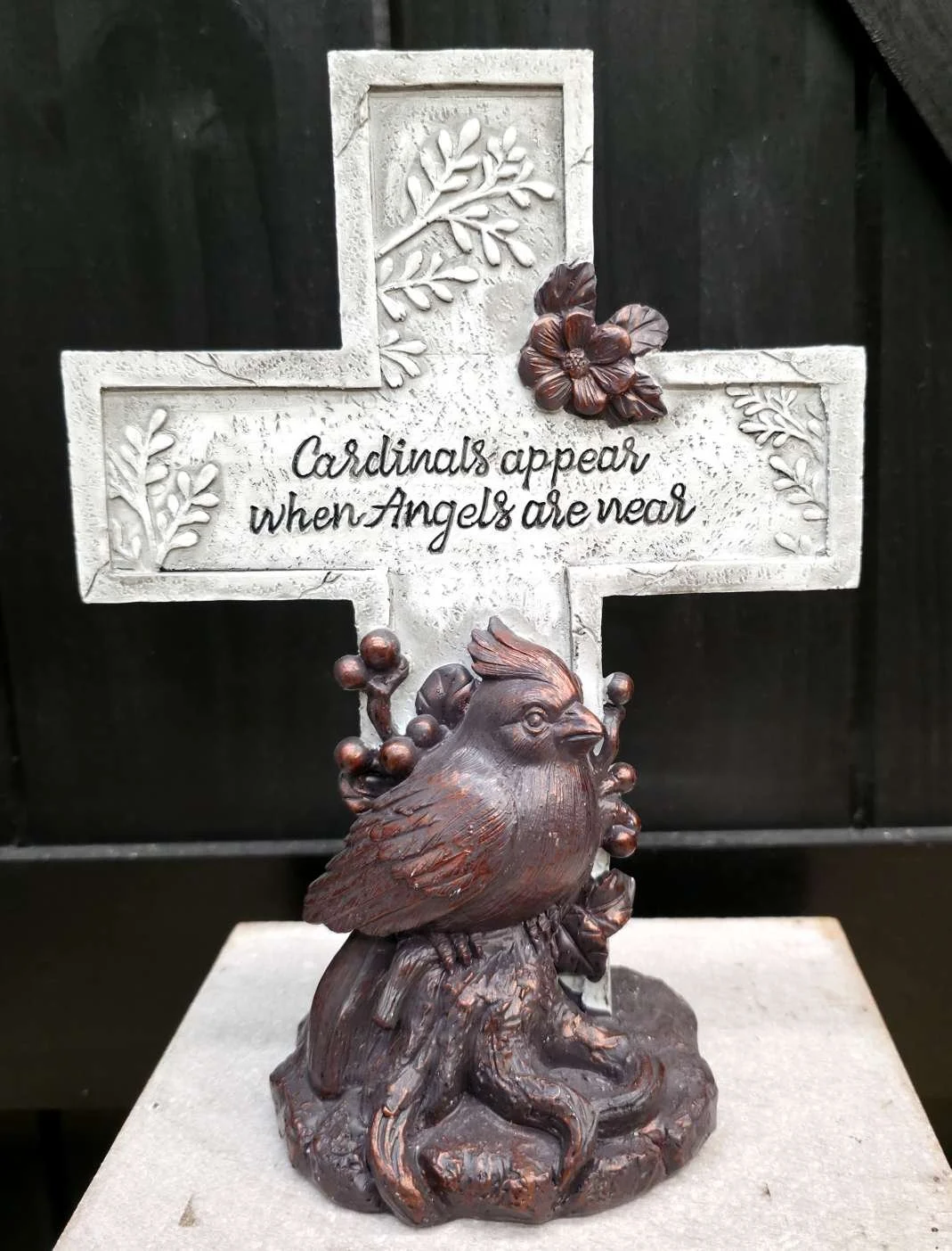 Cardinals & Angels Memorial Cross
