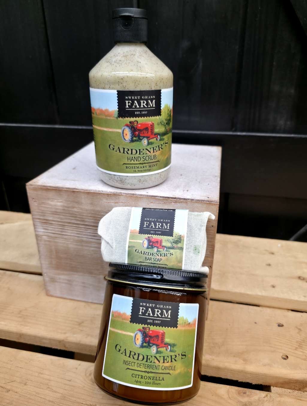 Sweet Grass Farms Gardener Collection