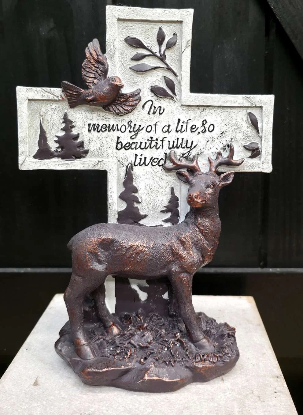 Beautifully Lived Memorial Cross