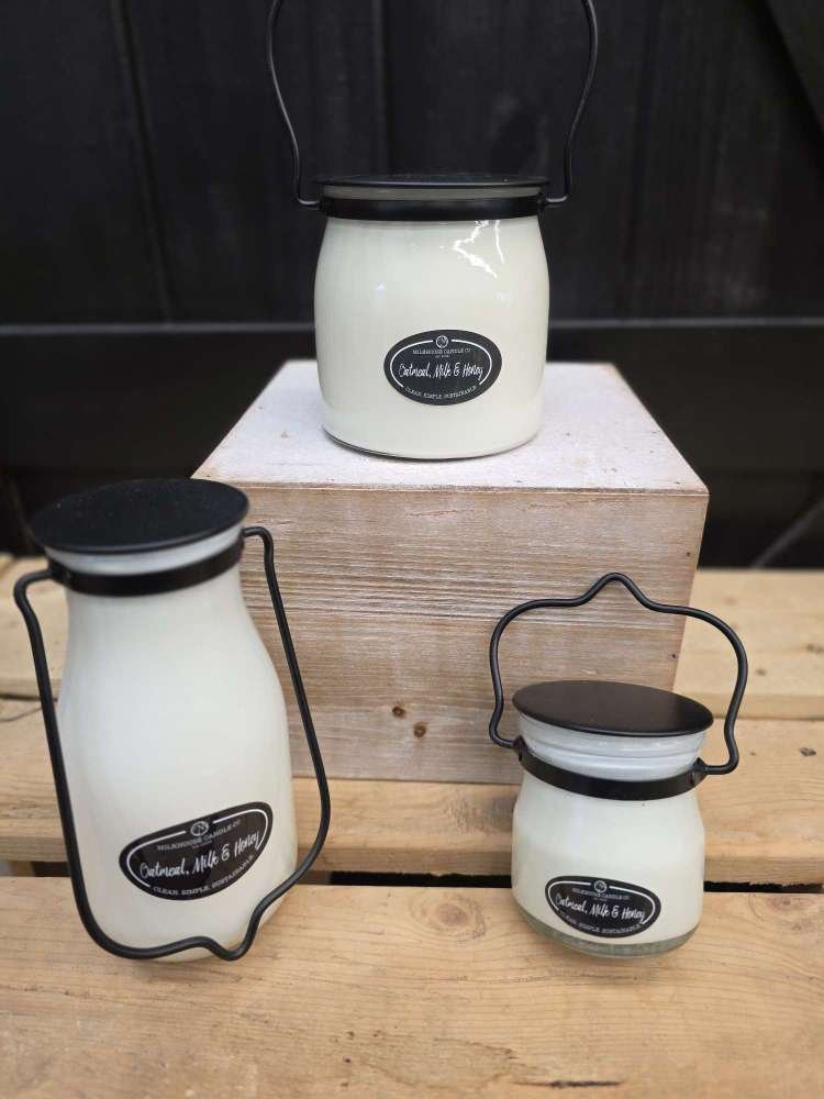 Milkhouse Candle Oatmeal, Milk & Honey