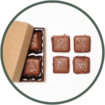 Kalona Chocolates Sea Salt Caramels