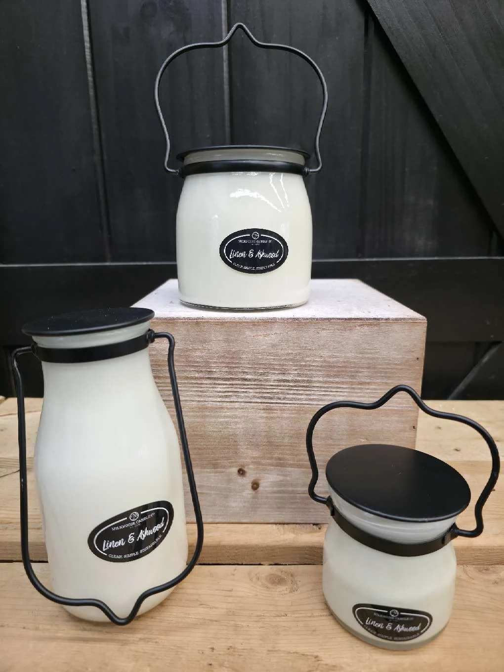 Linen & Ashwood Milkhouse Candle