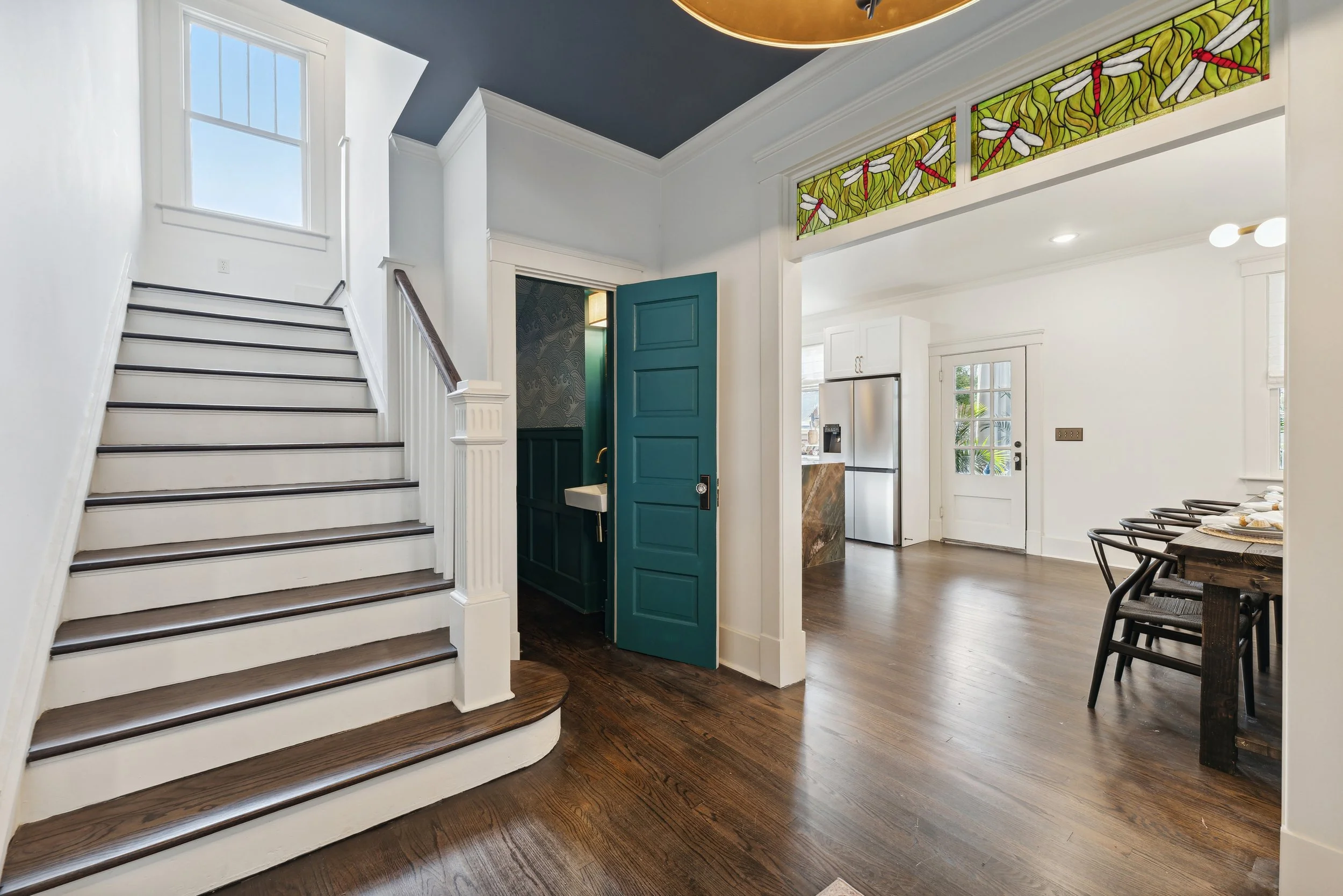 Foyer - Stair & Powder Room