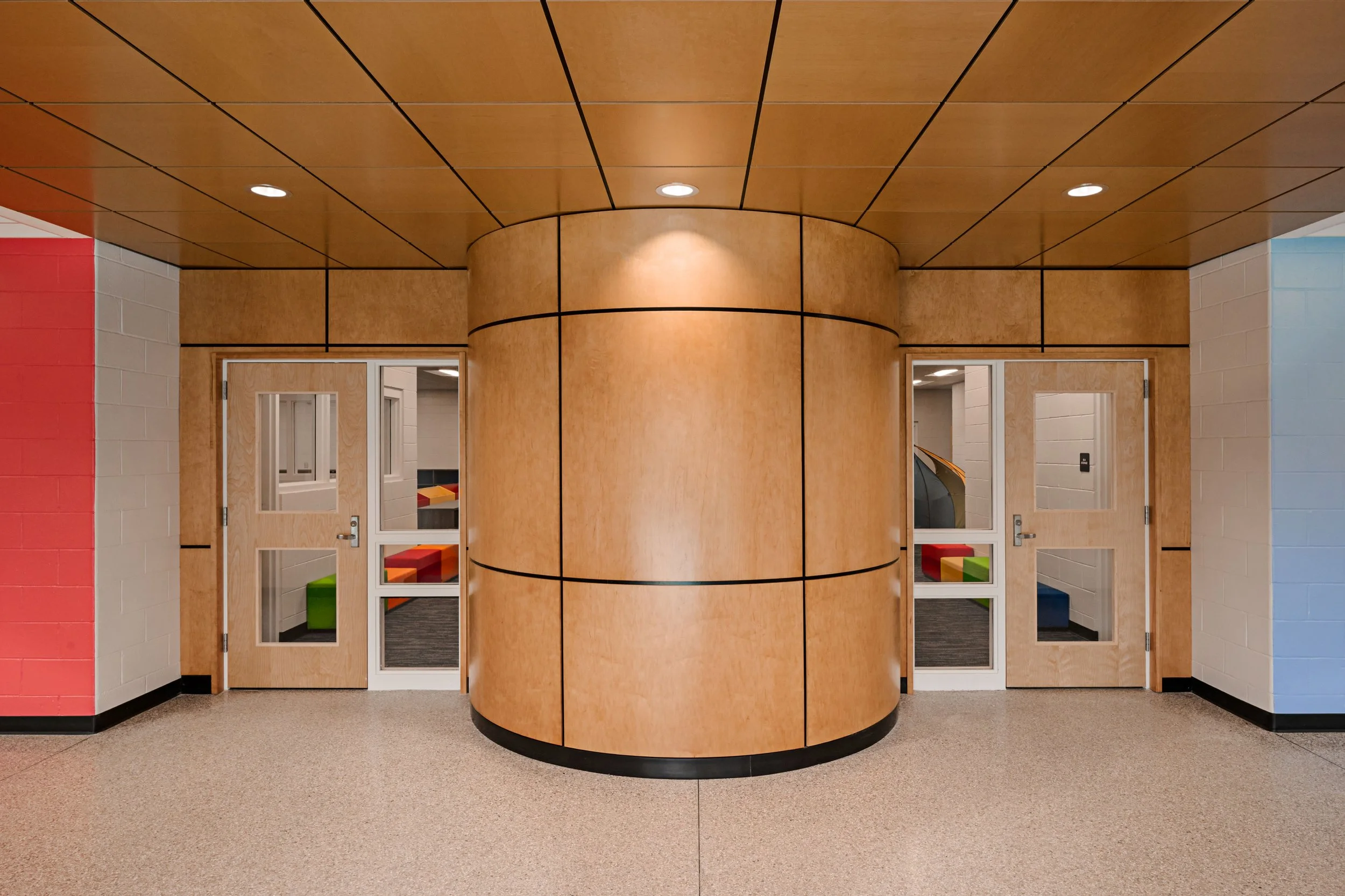 Corridor Outside of Media Center