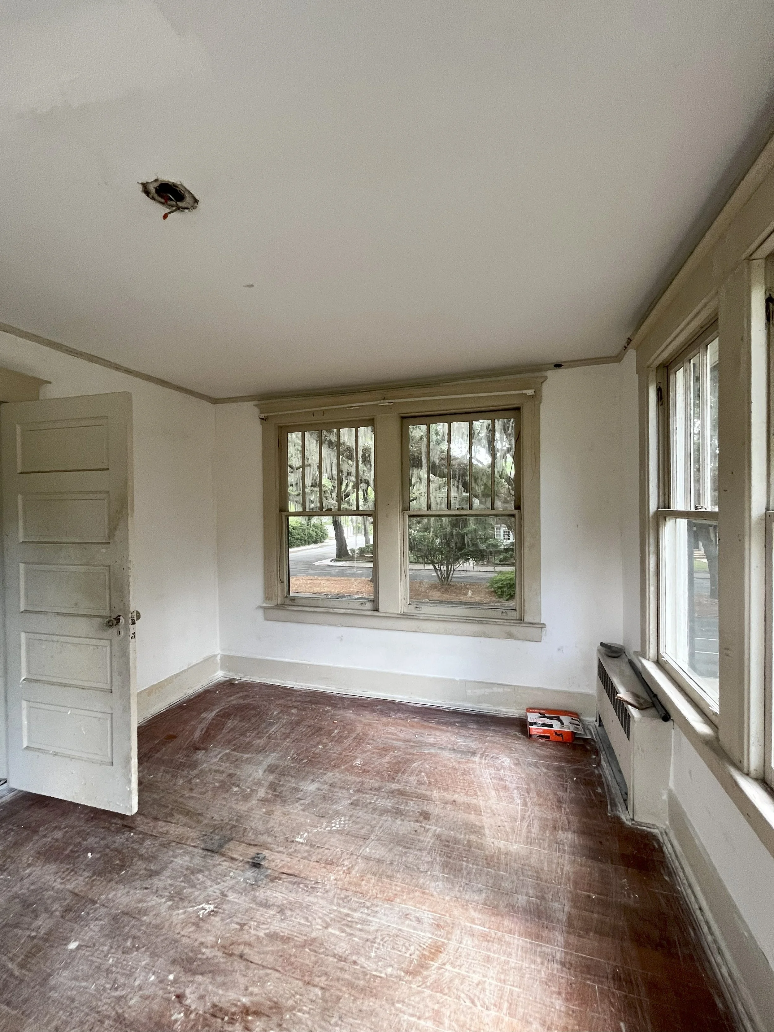 Original Sunroom off of Primary Suite (turned into Primary Bathroom)