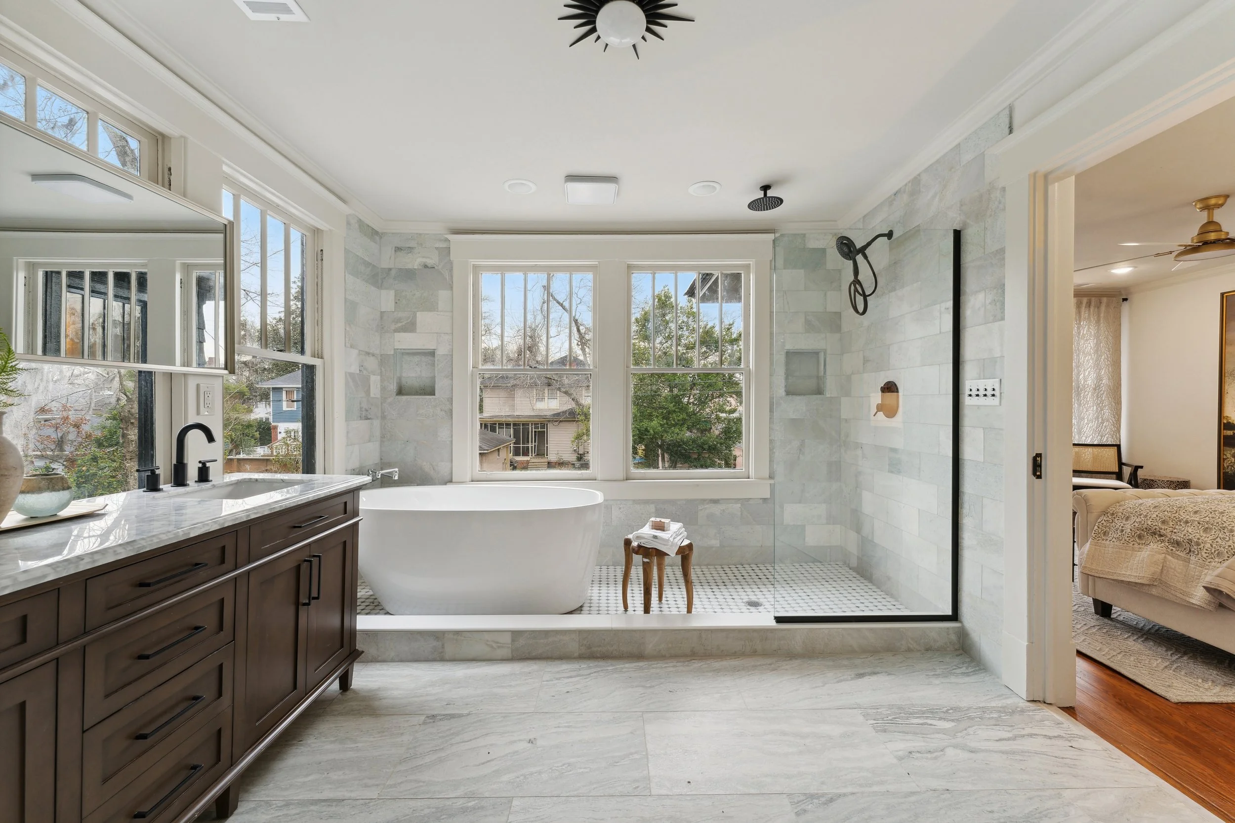 Primary Bathroom View 3 - Tub