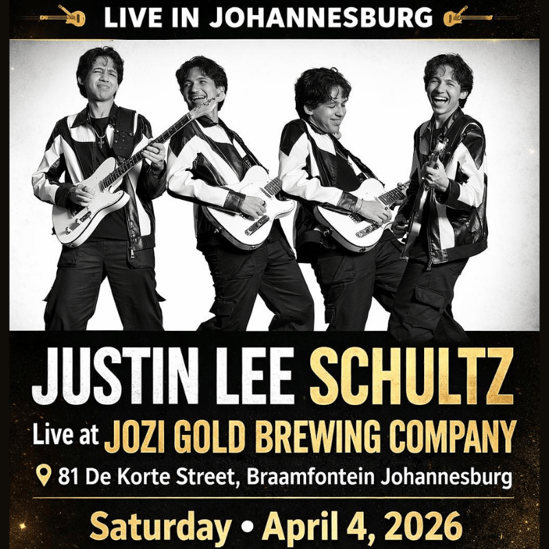 Justin Lee Schultz Live at Jozi Gold Brewing Company 