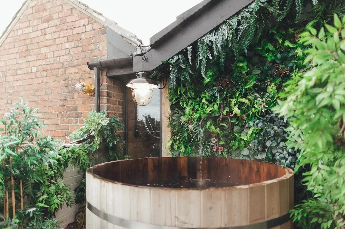 Crisp winter weekends and dips in the hot tub is what we are ready for 🛁