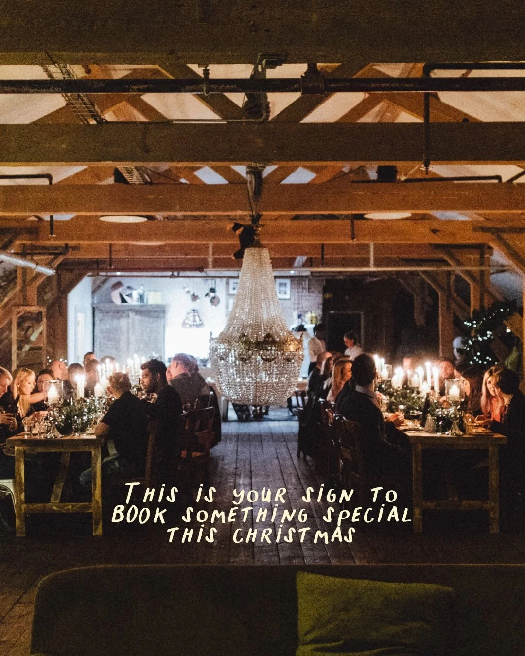 We only do special here at Jason Works 🍾

Skip the budget hotel and join us this Christmas:

&bull; fully equipped kitchen
&bull; private hot tub and sauna
&bull; emperor sized bedroom suite
&bull; add up to 6 more beds for overnight guests

 Book y