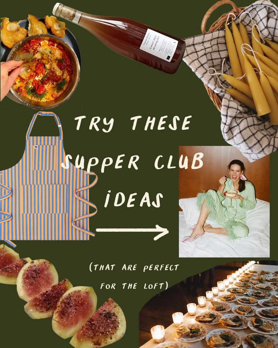 If there&rsquo;s one thing we know, it&rsquo;s a supper club 👀 heres 3 ideas we&rsquo;ve dreamed up for your next one 💭

1. Slumber Party Supper
Did you know there are 3 beds hidden in the floorboards? The perfect spot for a slumber party themed su