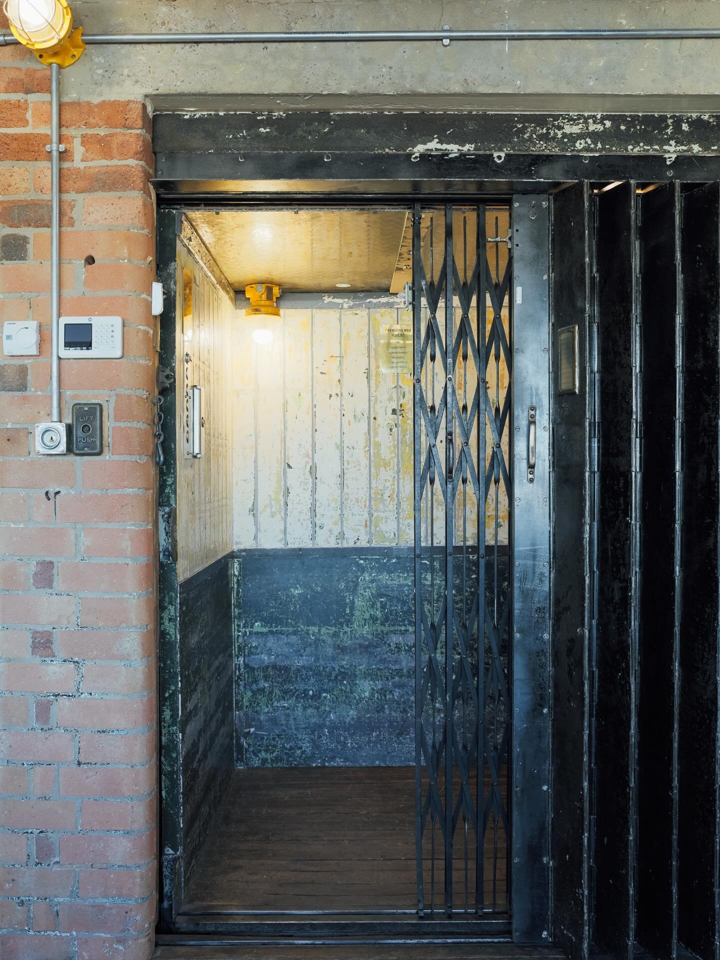 Not your average entrance.. if you know you know 🛗