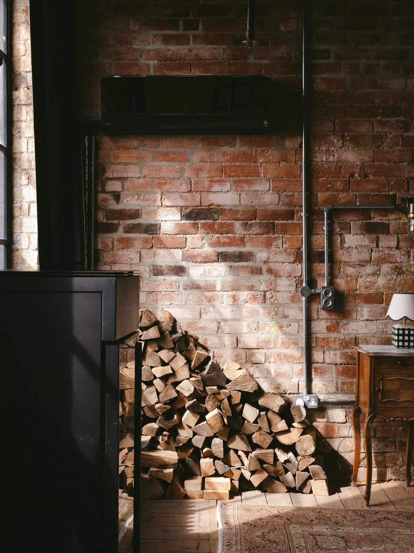 Our amazing light at the loft. Perfect for shoots, or just waking up slowly.
