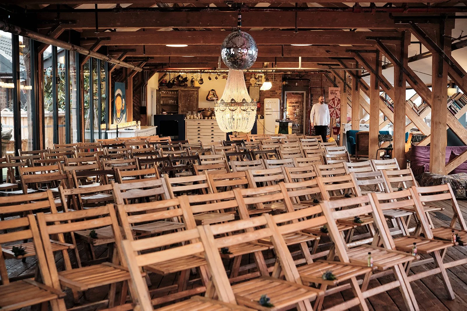 Host your wedding r. ception here