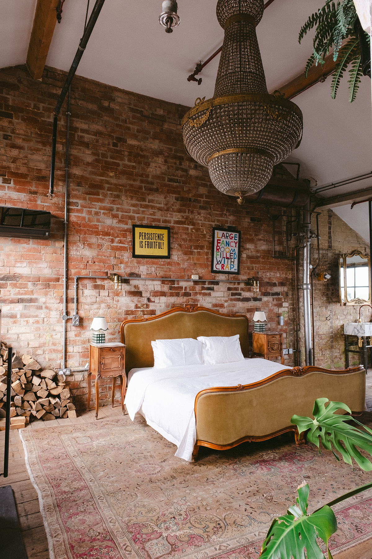 The master bedroom