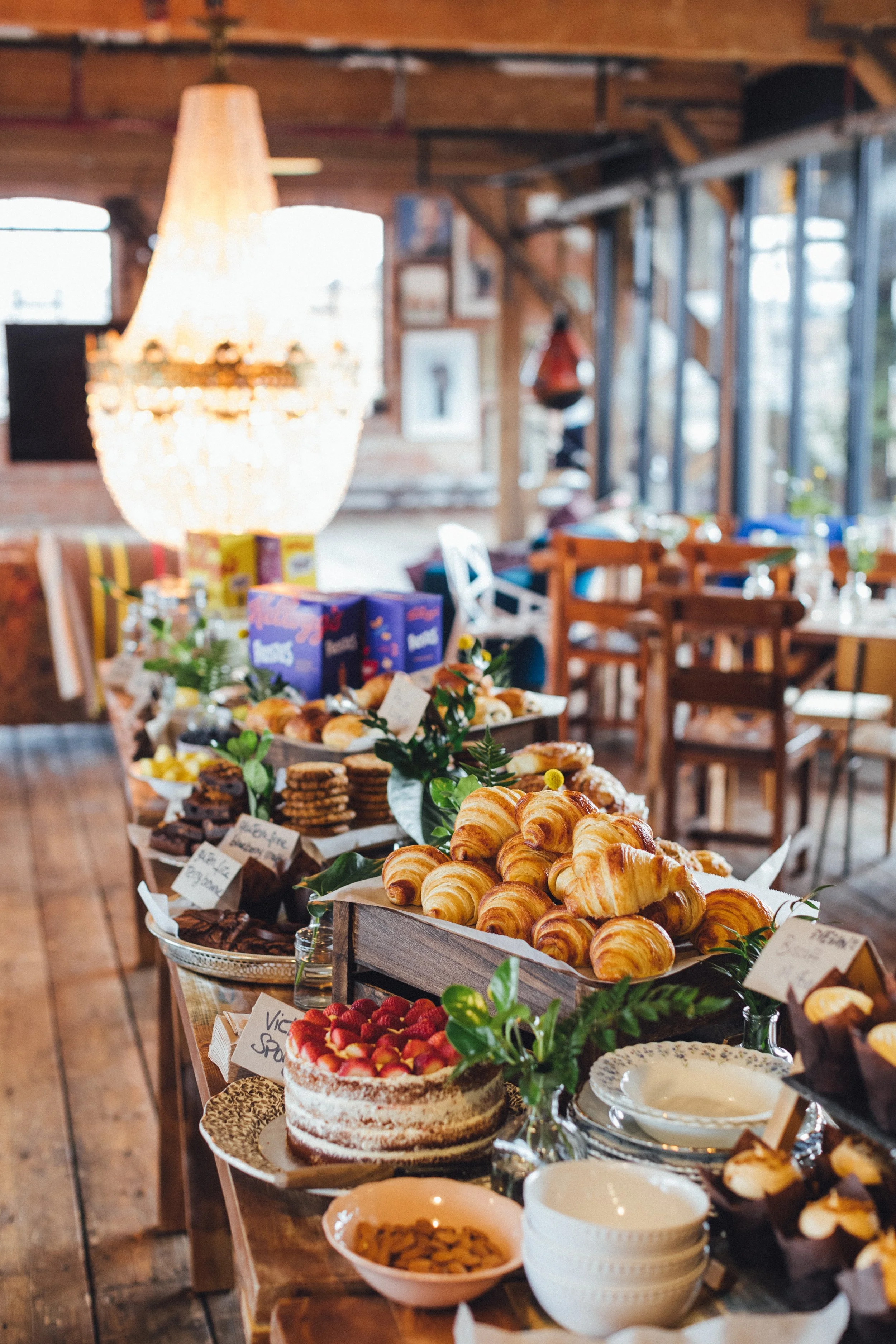 Borrow our extra tables to set up for events
