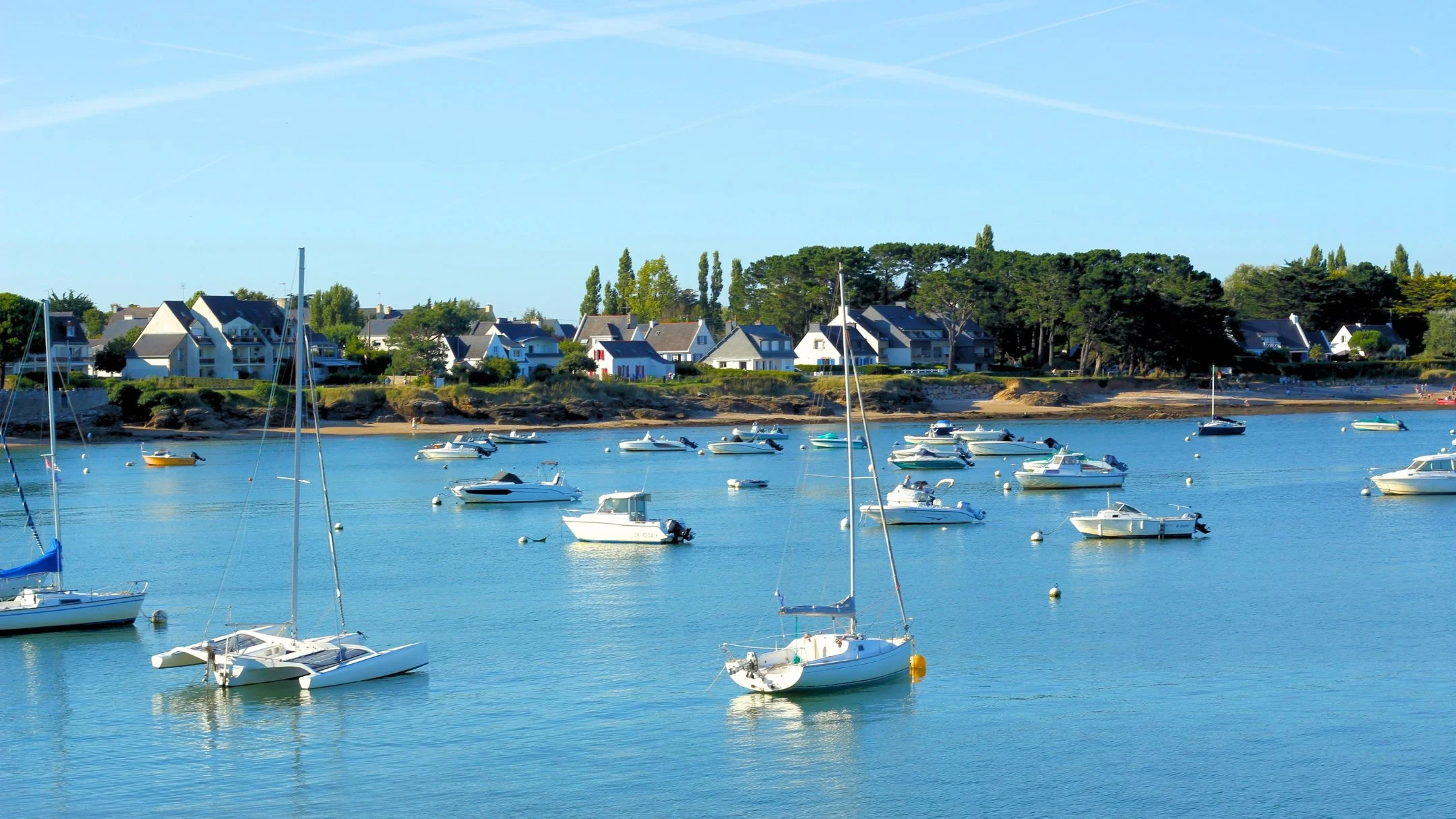 Scenic coastline of Brittany