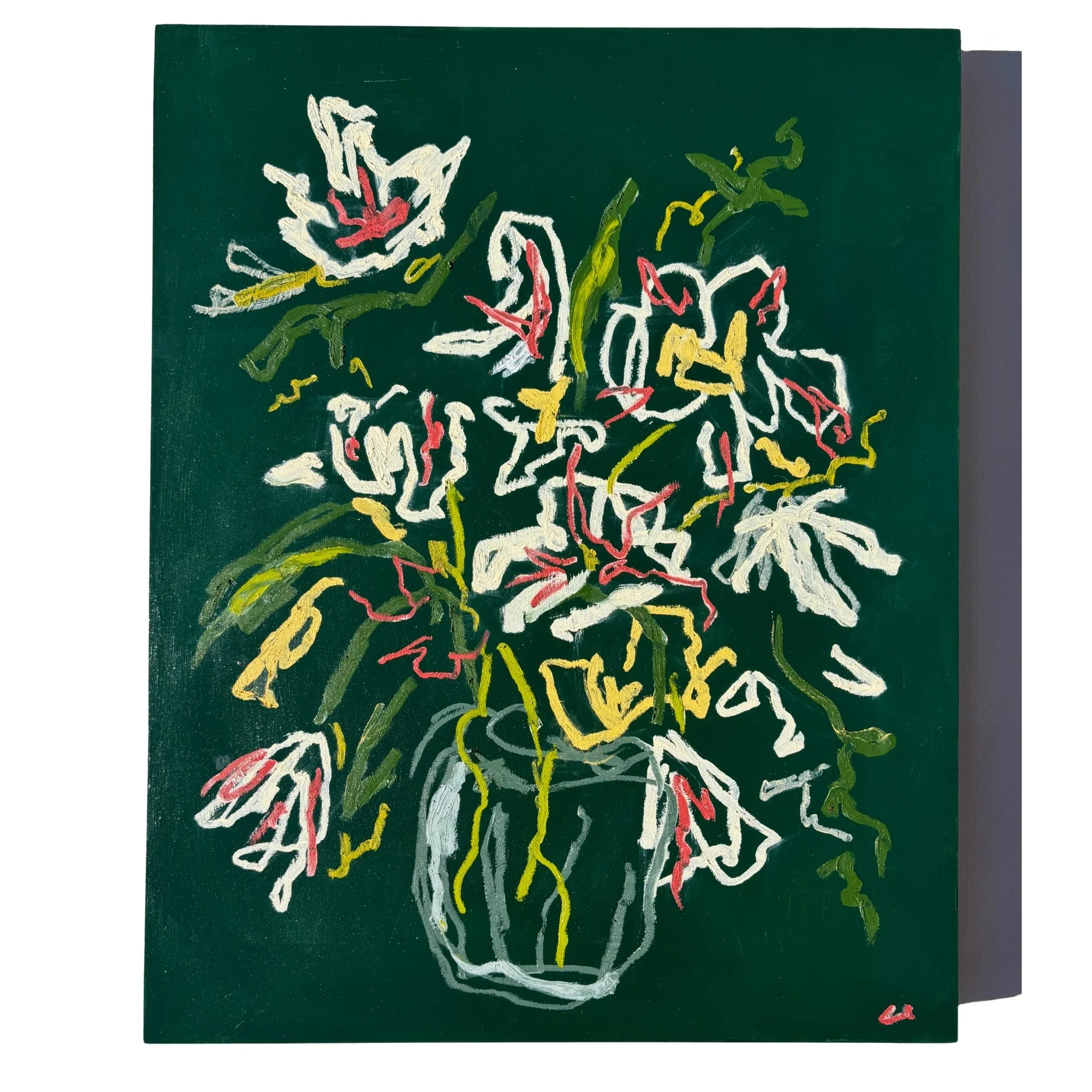 Green Blooming - 16x20