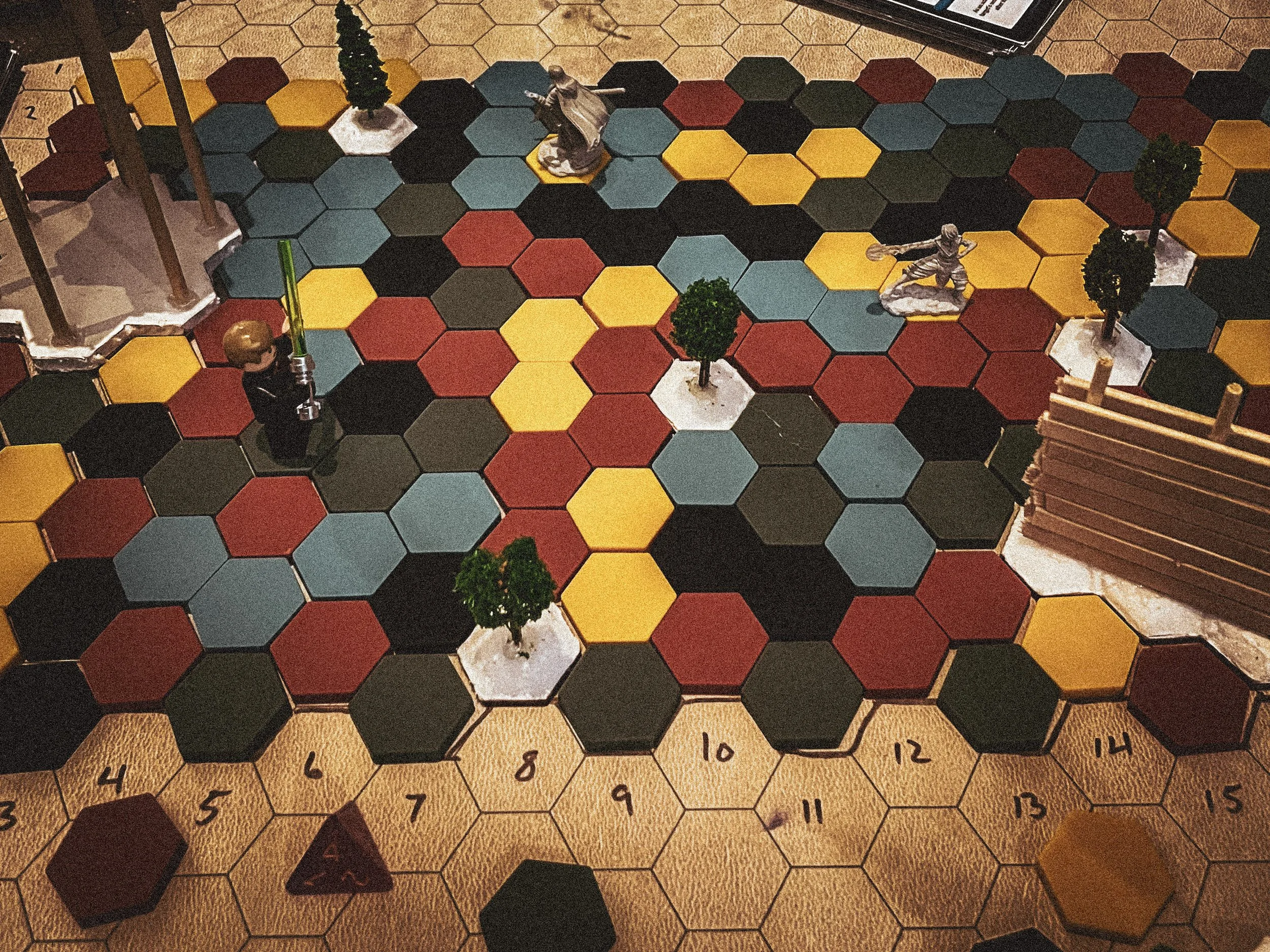 Original Fawnalore V1 prototype played on a doormat during early development at Chad’s bachelor party.