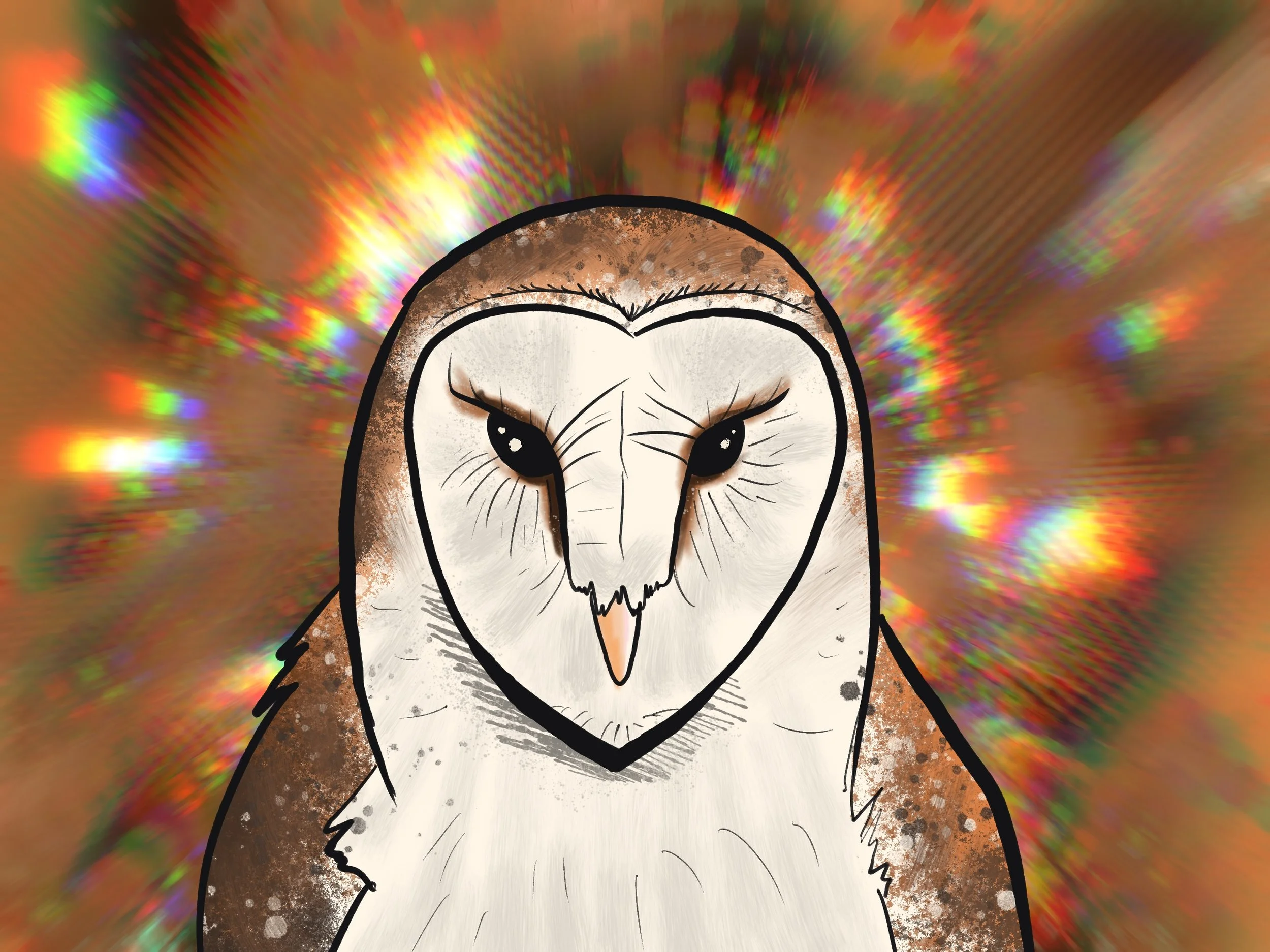 Agowa, the owl scout whose humor hides deep insight in Fawnalore’s campaign board game.