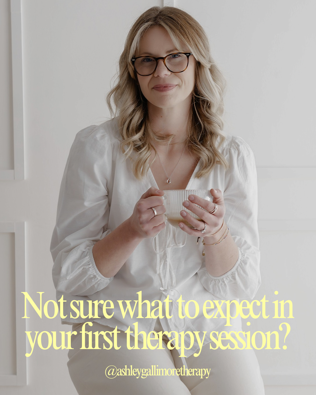 What to expect when you first come for therapy