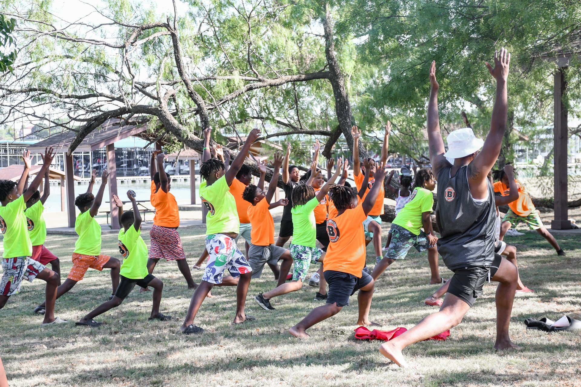 Dallas community service event with youth volunteers at Love Deposit nonprofit program
