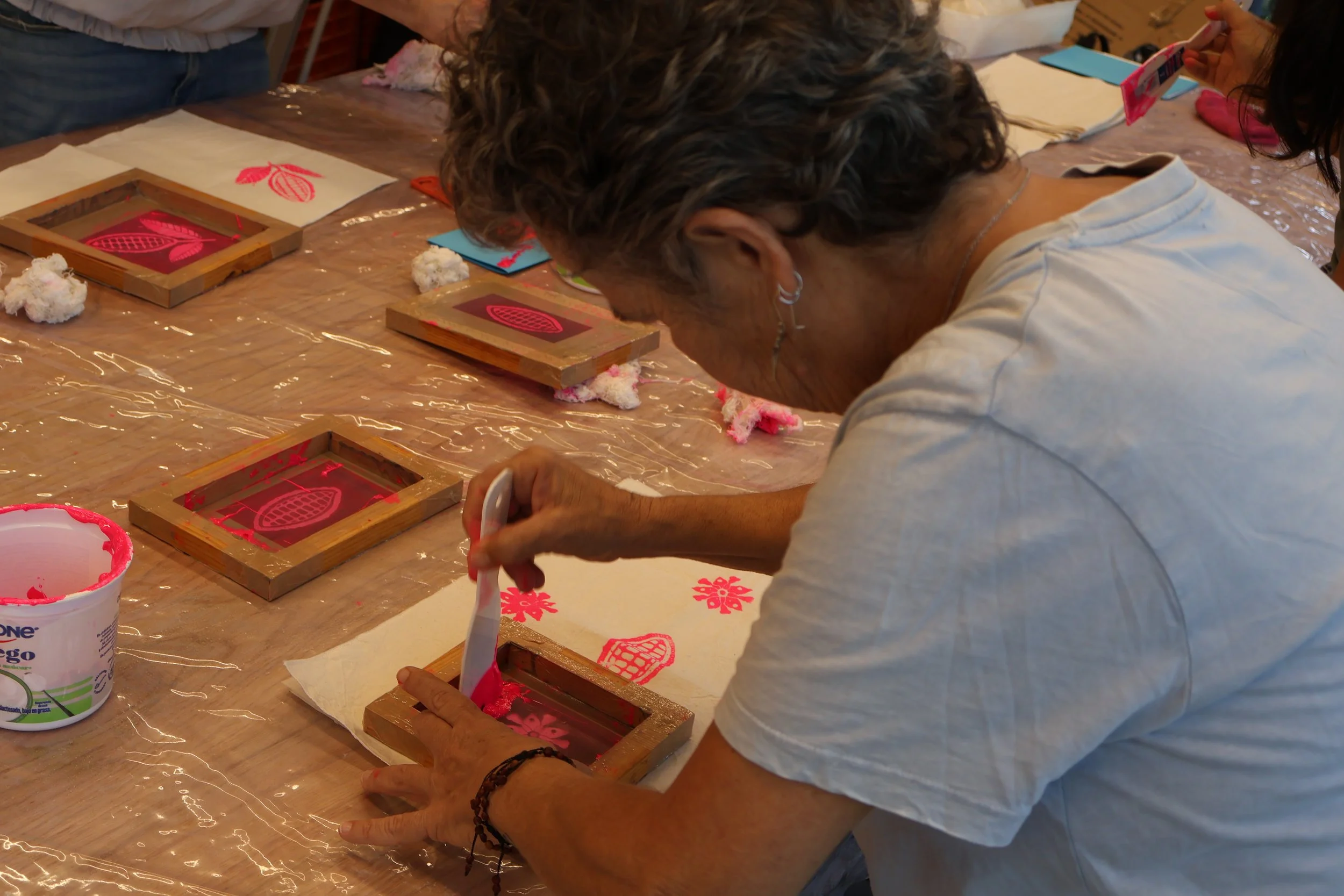 Serigrafía desde cero, procesos de estampado