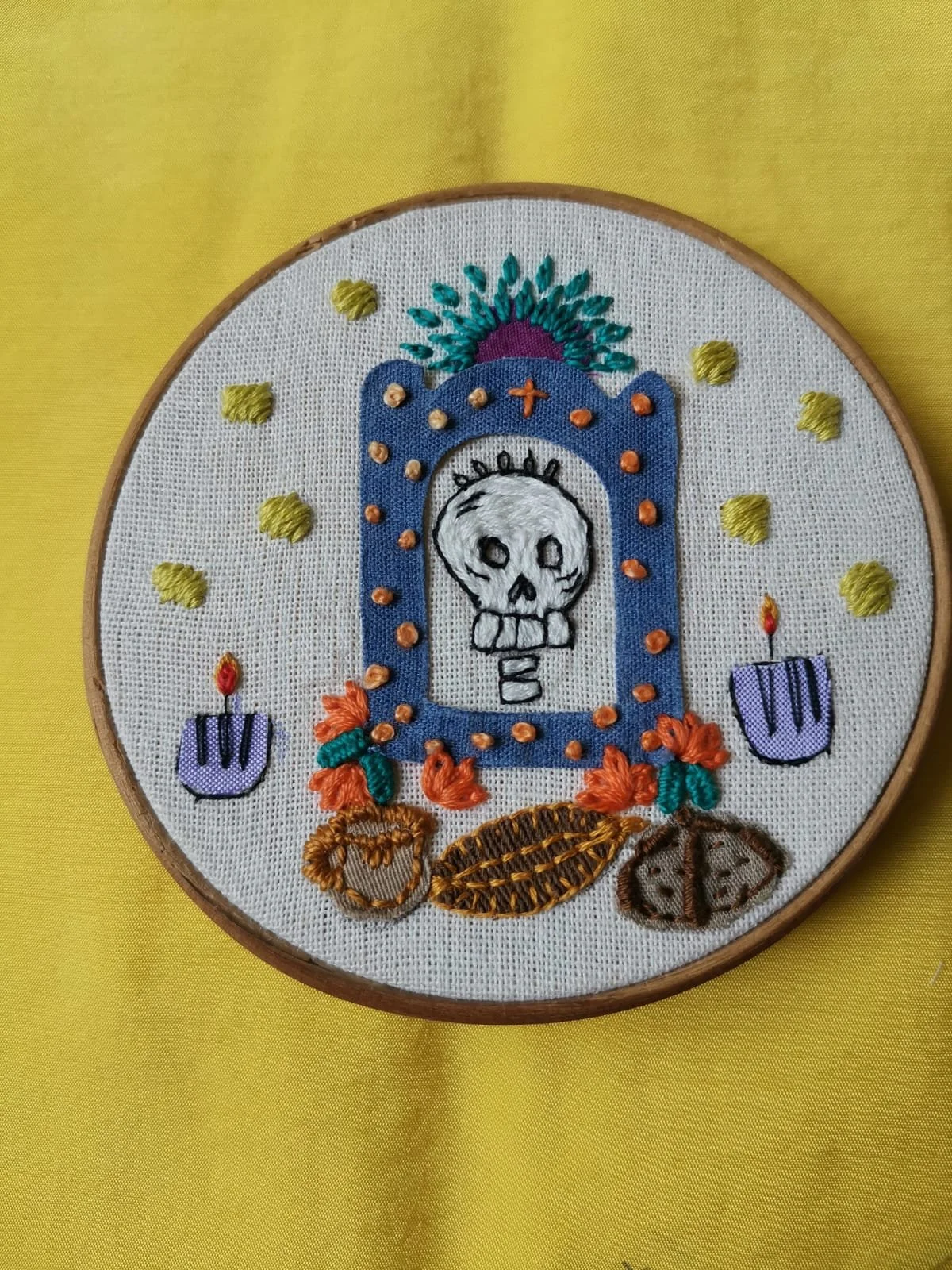 Mini altares textiles