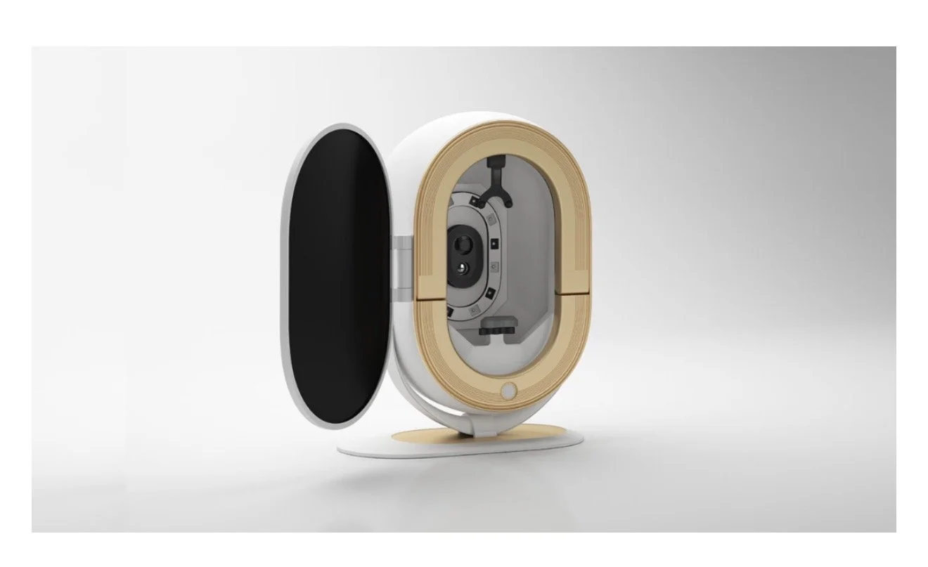 Initial consultation with Dr Ali - Opatra Dome skin analysis system and interpretation
