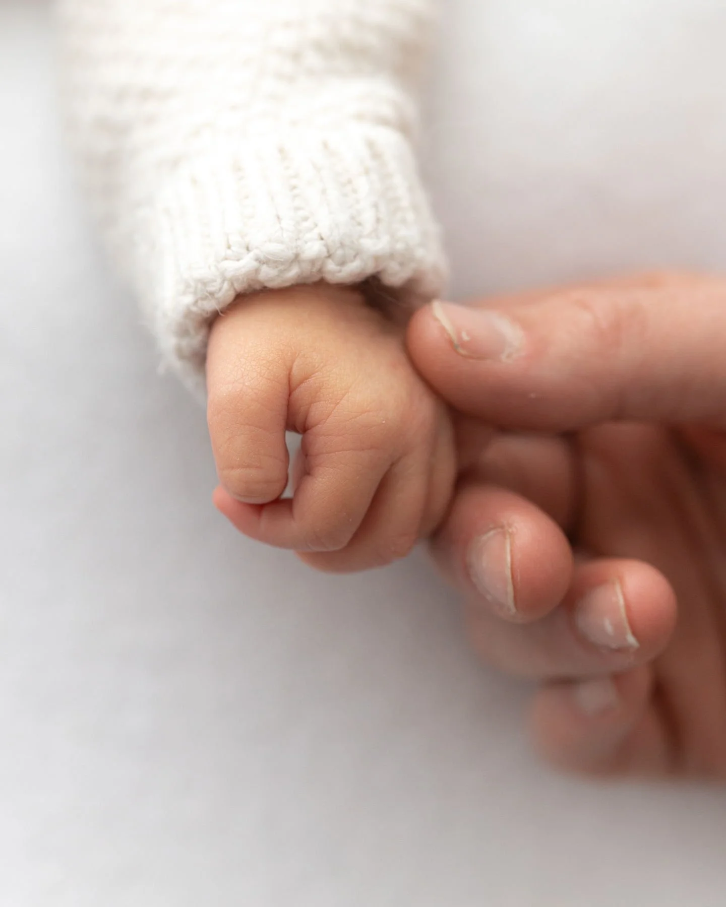 The hands they will hold for so many milestones in life to come