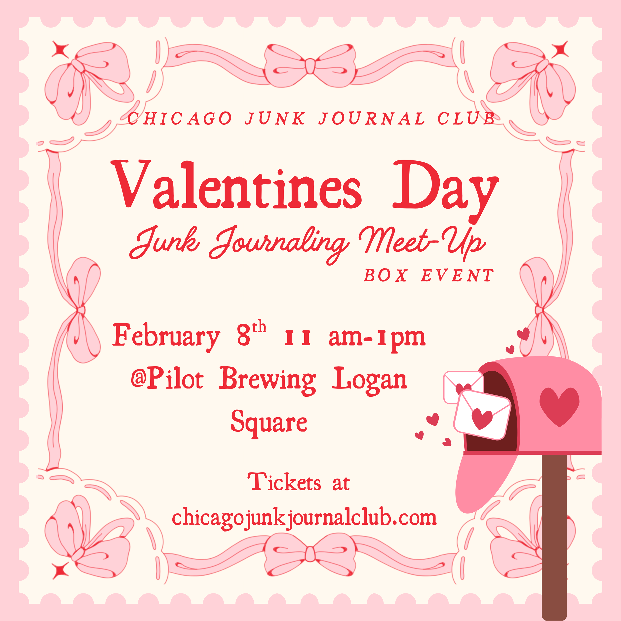 Valentine's Day Junk Journal Meet-Up 2/8