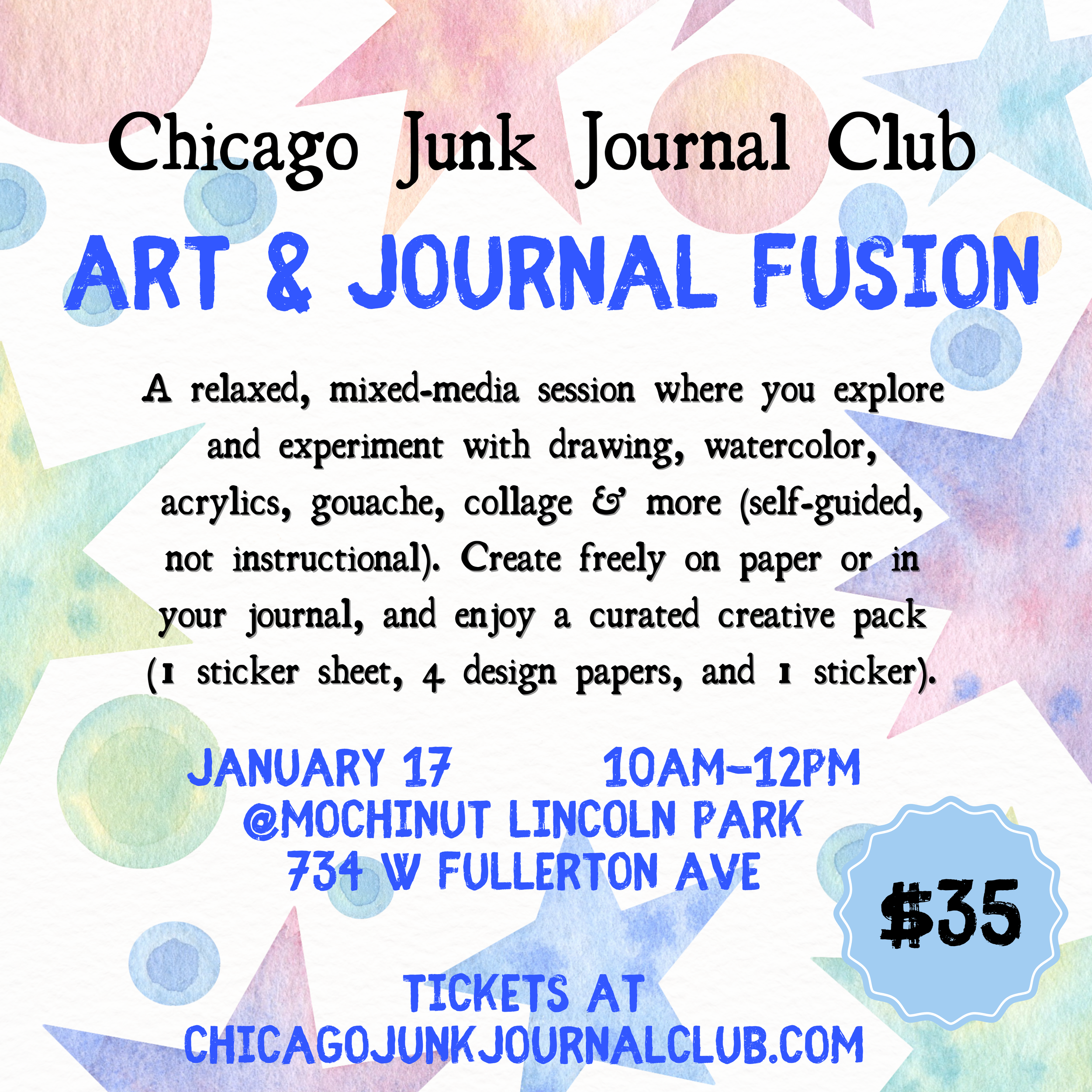 Art and Journaling Fusion 1/17