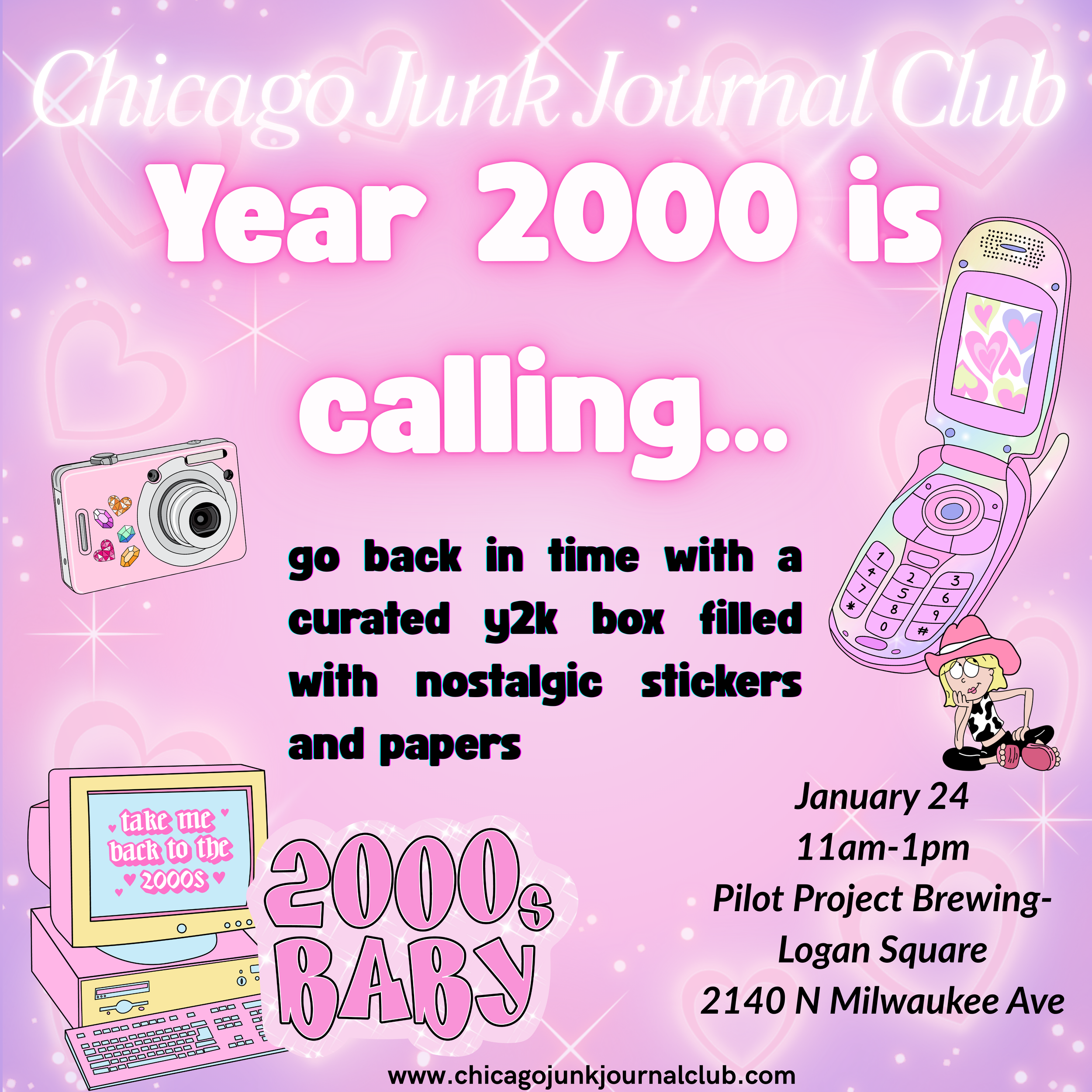 Year 2000 Is Calling/ CJJC Y2K Box Meet-Up 1/24