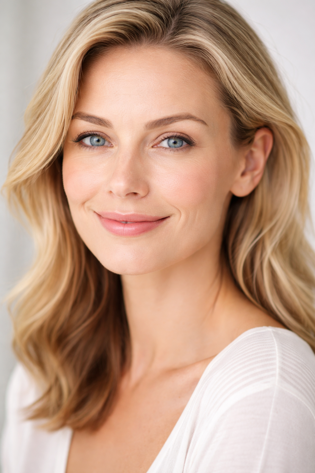 Fresh face woman post botox