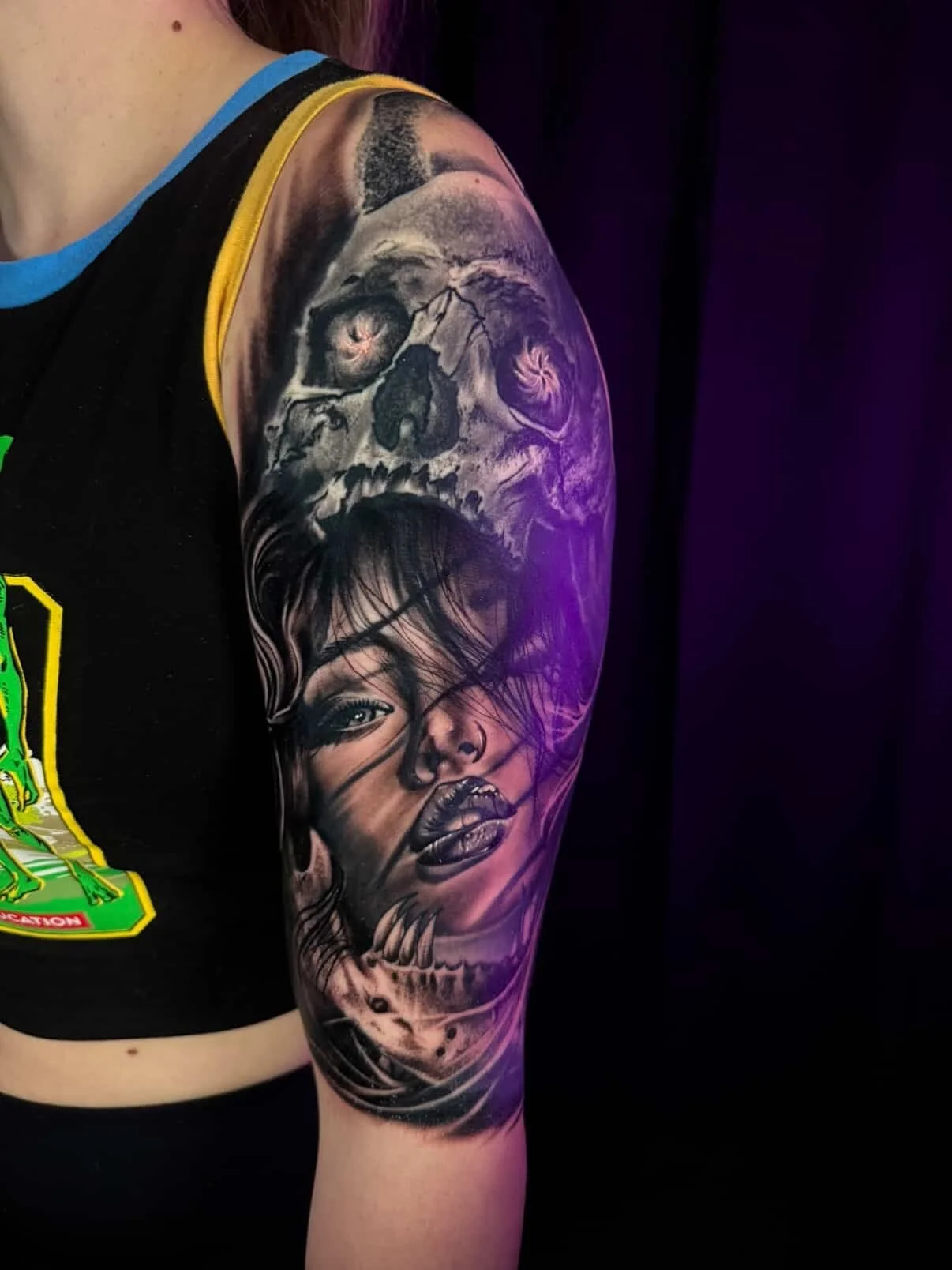 Black and Grey Portrait Realism 