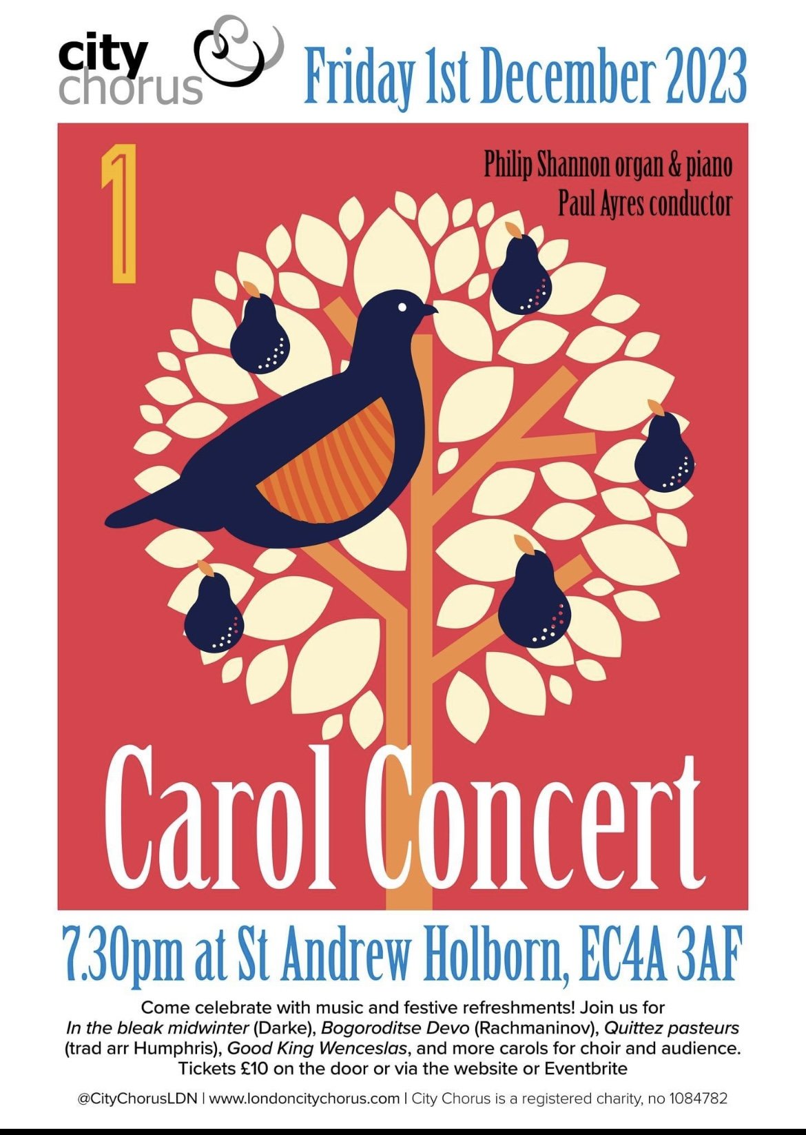 Carol Concert - London City Chorus