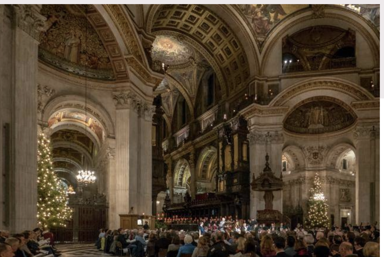 St Pauls Cathedral - Carol Concert