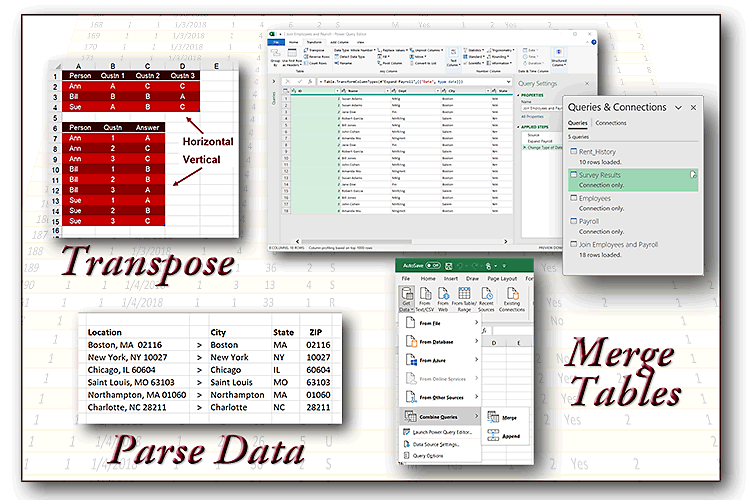 Excel Power Query - Power Tool for Organizing Data